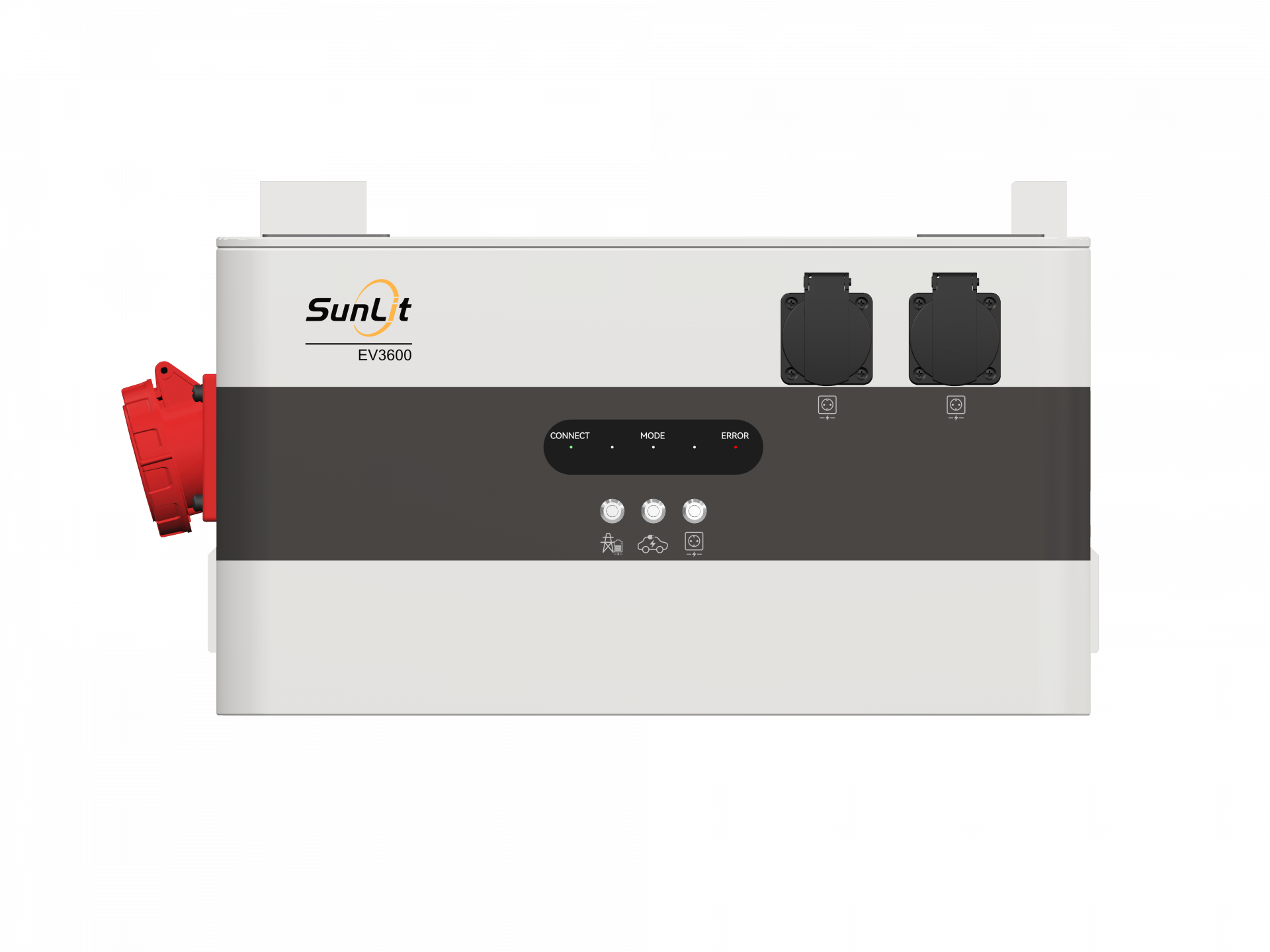 SunLit Balkonspeicher EV3600 Bidirektionaler Wechselrichter
