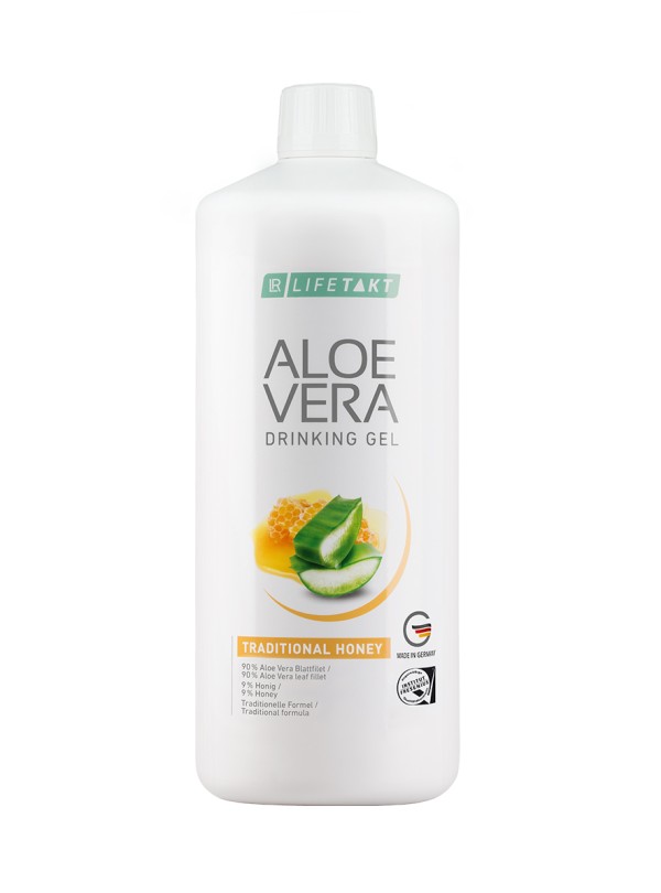Aloe Vera Drinking Gel Traditionell mit Honig