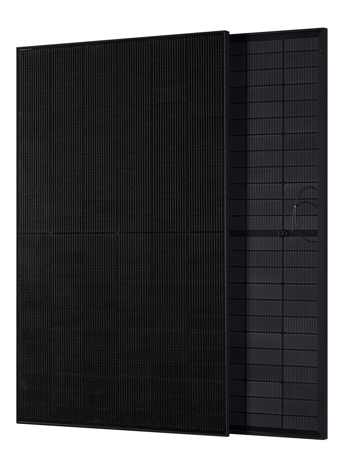 Maysun Solar | TwiSun Pro 1/3 Cut N-Topcon 440-450W Bifacial Glas-Glas Full Black