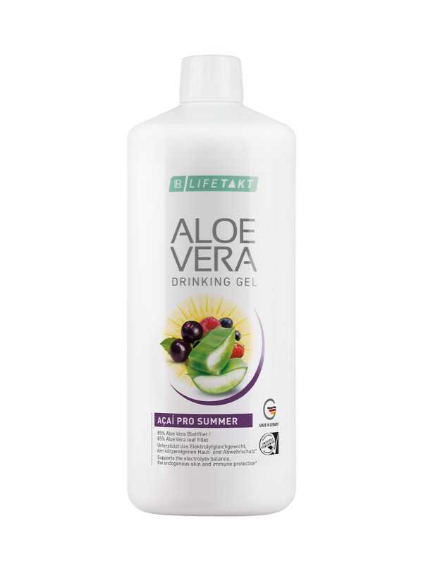 Aloe Vera Drinking Gel Açai Pro Summer  