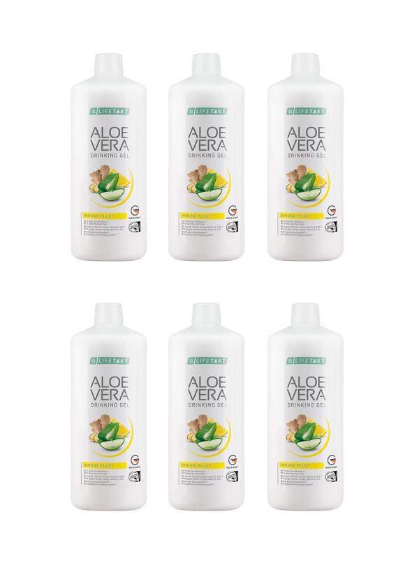 Aloe Vera Drinking Gel Immune Plus 6er Set
