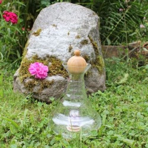 Alladin-Karaffe-Edelsteinwasser-Olive