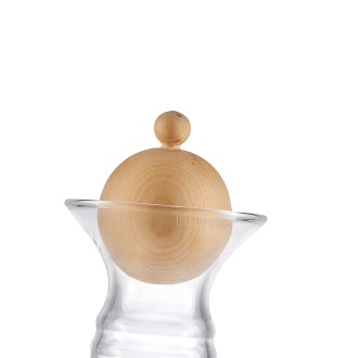 Zirbenholz-Kronenstoepsel