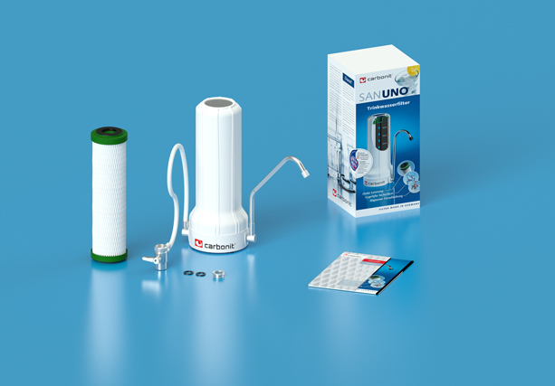 Carbonit-SanUno-Lieferumfang