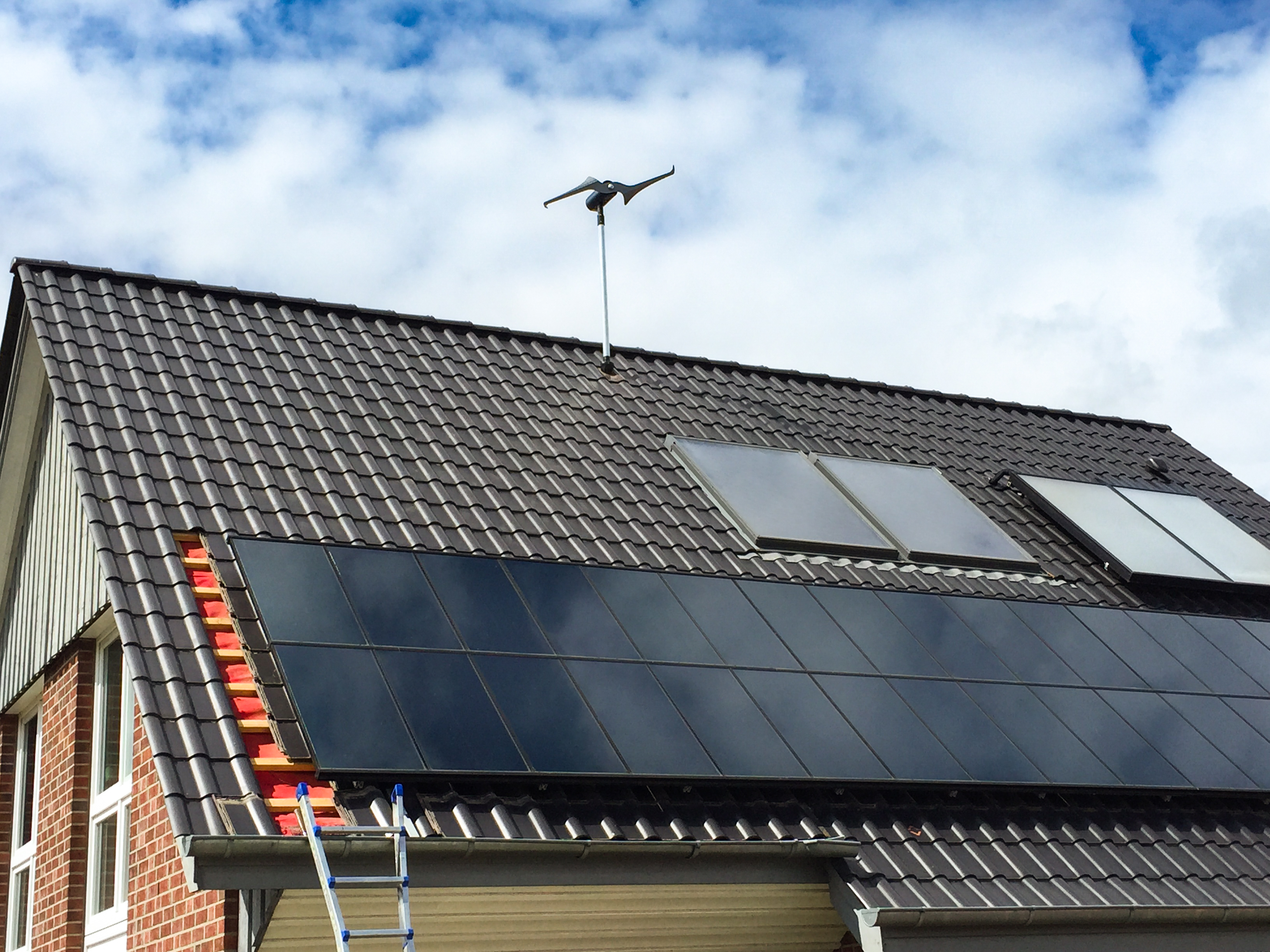 Skywind | Aufdachmontage Set für SkyWind Anlagen